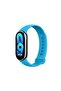 حزام TPU متوافق مع Band 8 - أزرق مائي - 4