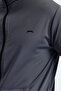 Kloten in Men's Zippered Stand Collar Pocketed Gray Tracksuit Set - 4