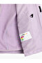 Oversize Coat with Flap Pocket Detail and Zipper Closure with Windproof Cover - 7