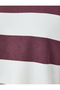 Crew Neck Color Block Long Sleeve Raster Oversize Sweatshirt - 6