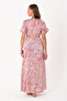 فستان شاطئ نسائي منسوج منقوش - خيارات مختلفة - 5