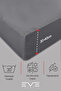 مجموعة ملاءة مطاطية وغطاء وسادة من قماش Rainforce مزدوج - 4