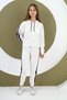 Girl's 100% Cotton Hooded Bottom & Top Tracksuit Set