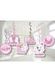 Set of 6 Pink First Tooth Ceiling Ornaments Wheat - 2