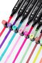 Moringa 48-Piece Double Sided Art Marker Felt Tip Pen Set with Bag - 2