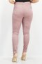 Women Olivia Skinny Fit High Rise Solid Jeans, Light Purple - 3