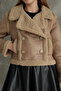 Four Button Biker Coat - 5