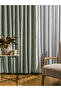Tight Battery Mint Flex Linen Fon Curtain 1X3 18561 Single Wing - 2