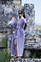 3 Layers of 100% Cotton Woven Moon Eye Patterned Muslin Kimono - 3