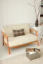 Plaid Coffee Throw Pillow - 4