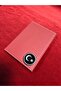 Embossed Plexi Red Leather Turkish Flag License Holder, License Case, License Wallet, License Container
