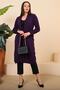 Women's Hijab Cardigan Long Knitwear Women's Mother Cardigan - 7