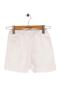Girls' Gabardine Shorts Skirt with Bow - 2