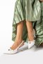 Women's High Heel Shoes Evening Dress Shoes White Stiletto Vegan Leather Patent Leather - Daily and Special Occasion - 3