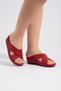 Women's Orthopedic Cross Velcro Adjustable Top Detail Comfort Model Daily Slippers Soft - 7
