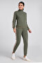 Britney High Waist Fabric - Recycled Punto Milanó 300 Full Zip Sweatshirt - 2