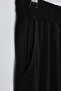 Siyah Yüksek Bel Geniş Paça Örme Pantolon TBBSS25AR00005 - 7
