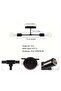 1 Piece Wall Lamp - Lighting Mirror for Hotel, Restaurant and Bedroom - 5