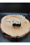 Stylish and Elegant Wedding and Engagement Bridal Crown and Hair Accessory with Completely Handmade Crystal Stones - 3