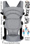 Double-Way Baby Carrier Kangaroo Ergonomic Baby Carrier Kangaroo with Waist Support