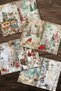 Vintage Winter Themed Scrapbook Paper Set for Bullet Journal and Scrapbook - 2
