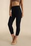 VioShine Women's Elastic Waist Zippered Scuba Tights