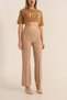 Women's High-Waisted , High-Waist , Flared Pants