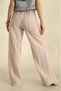 Women's Striped Wide-Leg Linen Trousers - 2