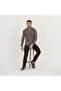Men's Plaid Double Pocket Cap Cotton Shirt - 2
