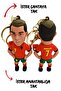 Football Player 3D Silicone Cr7 Keychain - Best Quality 1 Piece Shipped - 2