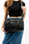 Genuine Leather Multi-Compartment Luxury Women's Hand Cross and Shoulder Bag - 2