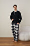 Men's Long Sleeve Fleece Winter Warm Pajamas Set NEW SEASON - 6