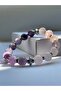 Pink Quartz & Amethyst Natural Stone Bracelet (Love and Energy Stone)