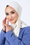 Harem Scrafs Asian Scarf Ecru Color (Suitable for Special and Daily Use) - 2
