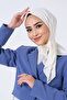 Harem Scrafs Asian Scarf Ecru Color (Suitable for Special and Daily Use) - 3