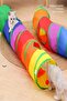 Game Set Cat Tunnel 1 Pc Elastic Fishing Rod 1 Pc Plush Fish Carp 1 Pc Plush Mouse Orange 1 Pc - 3