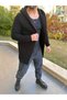 Cardigan Hooded Knitted Open-Front Knitwear Long Poncho Loose Cardigan - 8