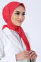 Harem Scrafs Asian Scarf Red Color (Special and Daily Use) - 3
