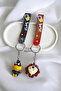 Tweety Sylvester Couple Keyring 3D Silicone Friend Keyring Bugs Bunny Tasmanian Dorlock Homes