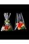Shiny Tapeless Transparent Gelatin - Accessory Cookie Bag Gift Bag 15X30 (50 Pieces) - 4