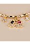 Adjustable Charm Handcuff Bracelet with Rainbow Detail - 5