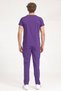 Dark Purple Stretch Fabric Doctor and Nurse Scrubs Unisex Surgical Set | Brl Scruble - 8