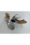 New Season - Stoned 3-Band Open Back Heeled Girl's Evening Dress Shoes