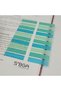 Postit ملون شفاف Post-it Post It.علامة مرجعية للكتاب، ورق ملاحظات لاصق، 200 ورقة - 6