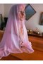 Real Handmade Needlework, Prayer, Mevlit Mevlüt Cover, Pink Color, Handmade Embroidered Mevlüt Writing - 8