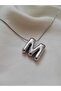 New Balloon Letter Necklace with Silver Steel Chain