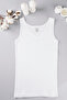 3-Piece 100% Cotton Ribbed Women's Thick Strap Tank Top - 5