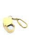 Brass Magnifying Glass Keychain