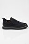 61896 Genuine Leather Navy Blue Nubuck Men's Casual Shoes