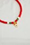 Red Deer Charm Necklace - 6